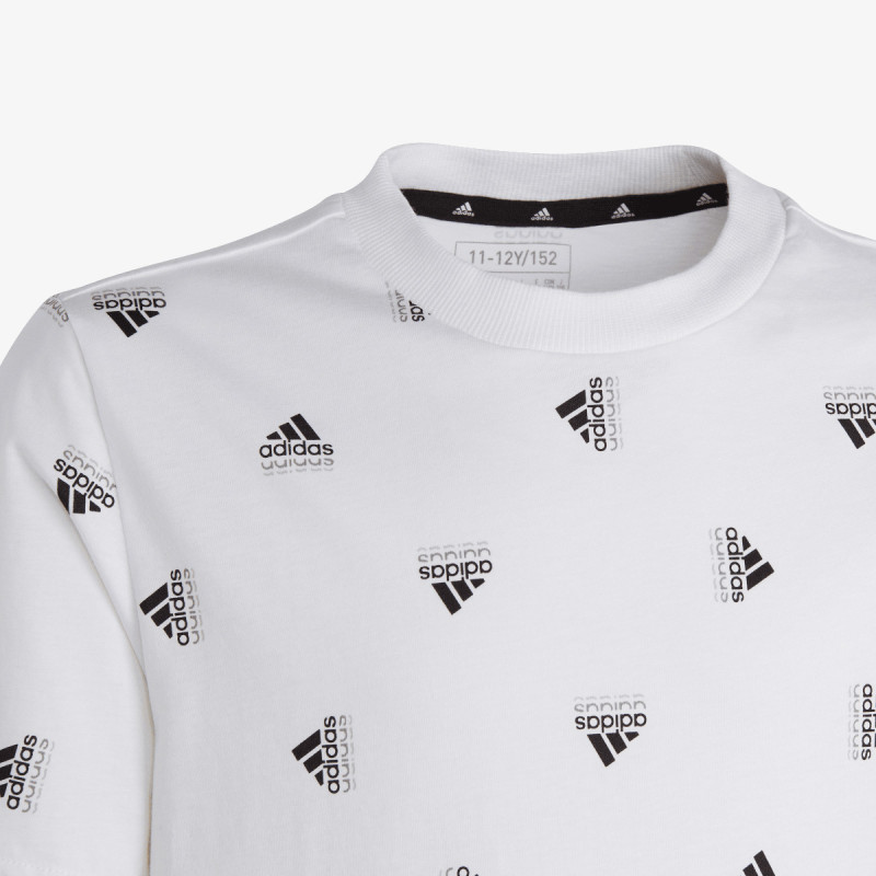adidas Brand Love Allover Print T-Shirt 