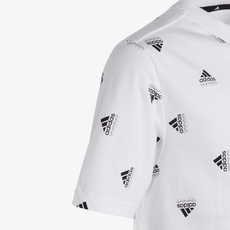 adidas Brand Love Allover Print T-Shirt 