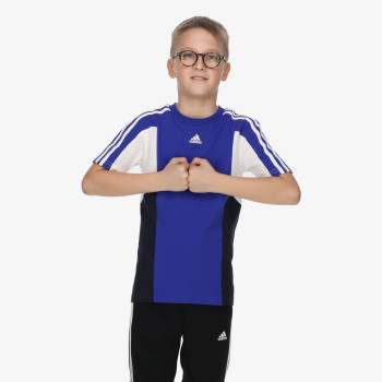 adidas Colorblock 3-Stripes Regular Fit T-Shirt 