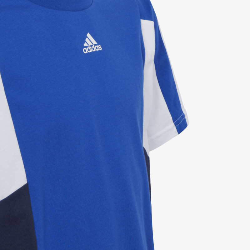 adidas Colorblock 3-Stripes Regular Fit T-Shirt 