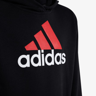 adidas Essentials Two-Colored Big Logo Cotton Hoodie 
