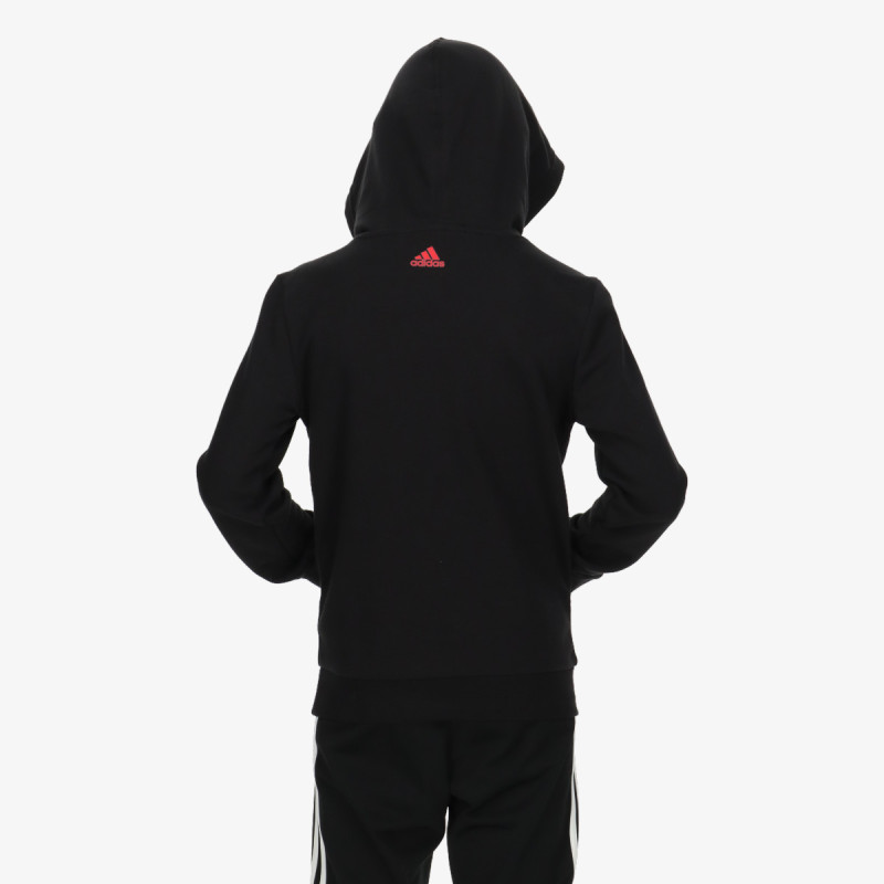 adidas Essentials Two-Colored Big Logo Cotton Hoodie 