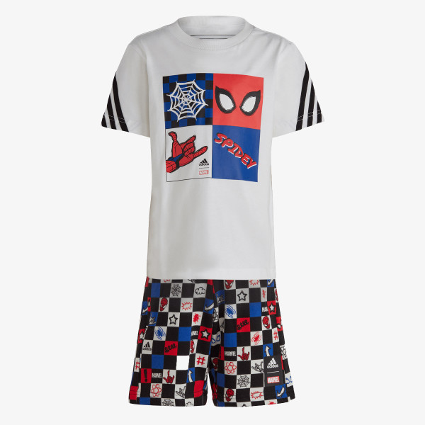 adidas Тениска и къси панталони Marvel Spider-Man 