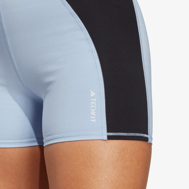 adidas Techfit Colorblock 3-Inch Short Tights 