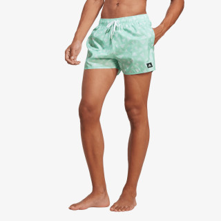 adidas Logo Print CLX Swim Shorts Very Short Length 
