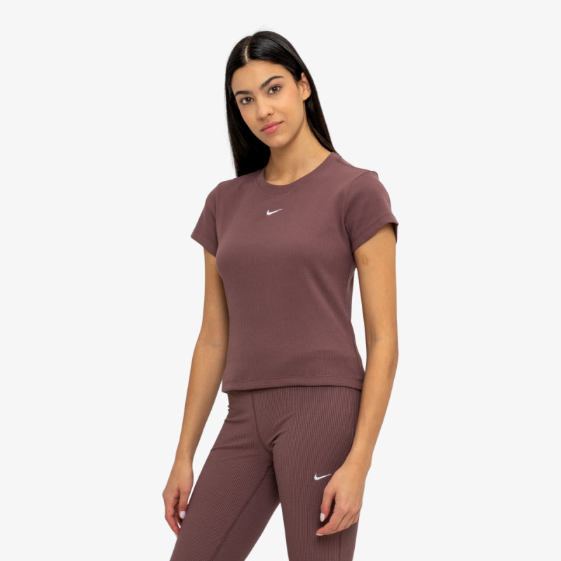 Nike W NSW RIB  TGHT SS TEE 