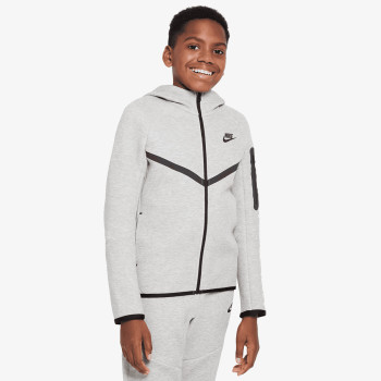 Nike Суитшърт B NSW TCH FLC FZ - PD 