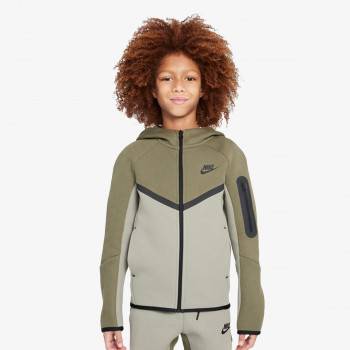 Nike Суитшърт B NSW TCH FLC FZ - PD 