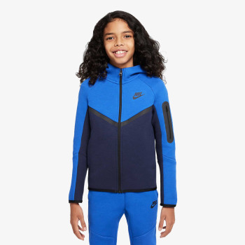 Nike Суитшърт B NSW TCH FLC FZ - PD 