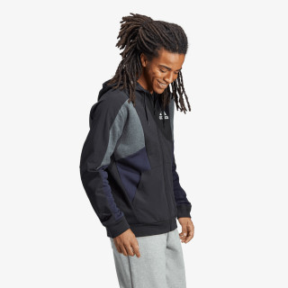 adidas Essentials Colorblock Full-Zip Hoodie 