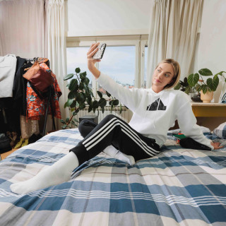 adidas W FI BOS HOODIE 