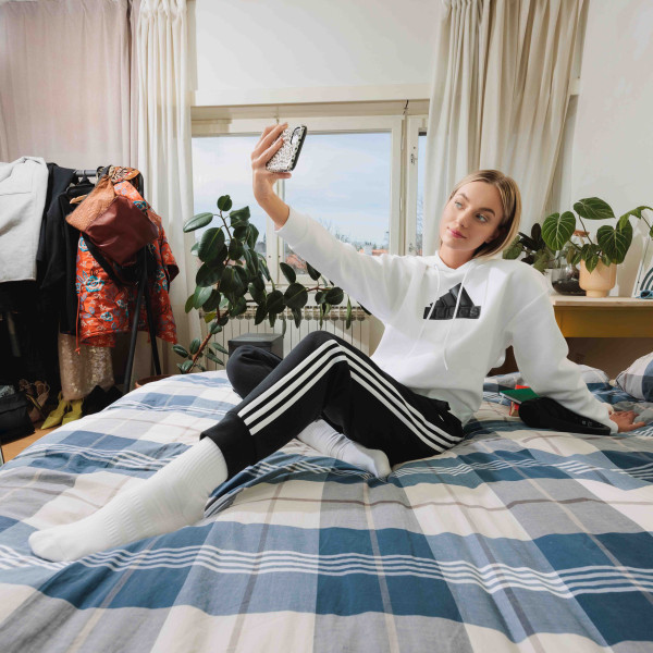 adidas W FI BOS HOODIE 