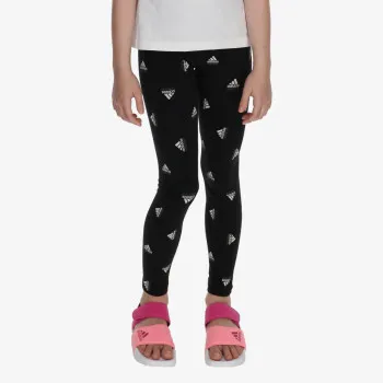 adidas КЛИН Brand Love Print Cotton Leggings 
