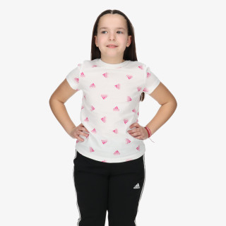 adidas Тениска Brand Love Print Cotton T-Shirt 