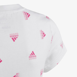 adidas Тениска Brand Love Print Cotton T-Shirt 
