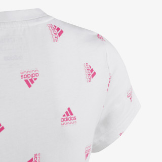 adidas Brand Love Print Cotton T-Shirt 