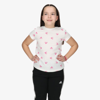 adidas Brand Love Print Cotton T-Shirt 