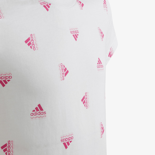 adidas Тениска Brand Love Print Cotton T-Shirt 