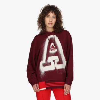 adidas Oversized A Graphic Hoodie 