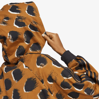 adidas Essentials 3-Stripes Animal Print Hoodie 