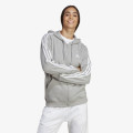 adidas Essentials 3-Stripes French Terry Regular Full-Zip Hoodie 
