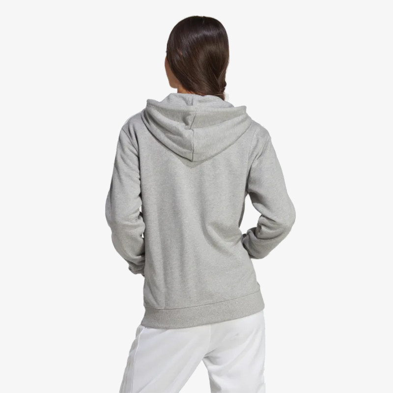 adidas Essentials 3-Stripes French Terry Regular Full-Zip Hoodie 