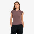 Nike W NSW CHILL KNIT RIB SS TOP 