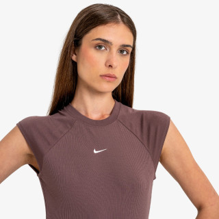 Nike W NSW CHILL KNIT RIB SS TOP 