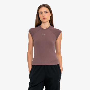 Nike W NSW CHILL KNIT RIB SS TOP 