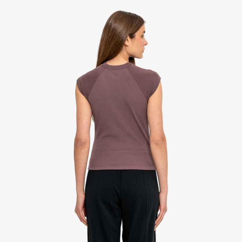 Nike W NSW CHILL KNIT RIB SS TOP 