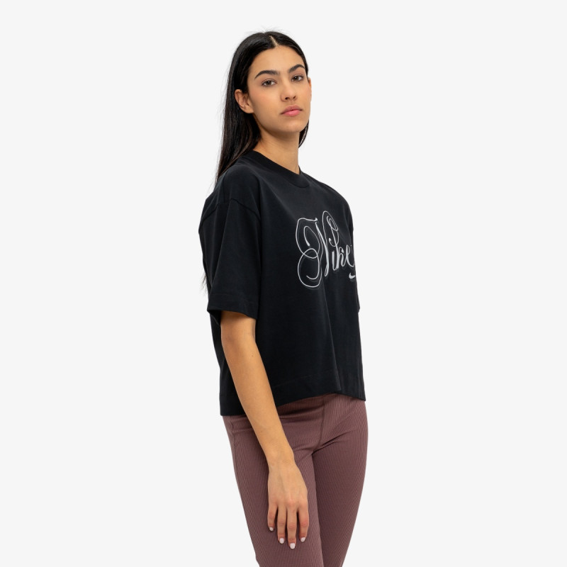 Nike W NSW SS TEE BOXY SCRIPT 
