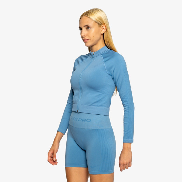 Nike W NP DF SMLS FZ MIDLAYER 