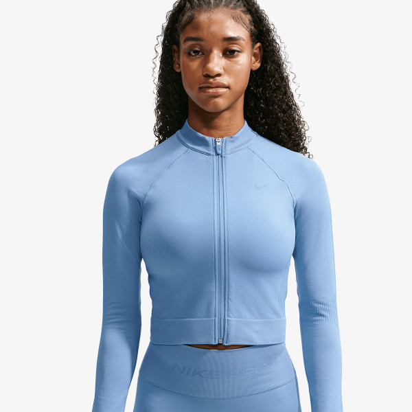 Nike W NP DF SMLS FZ MIDLAYER 
