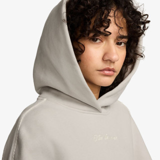 Nike W NK STDO FLC MW CRP SCLOP HDY 