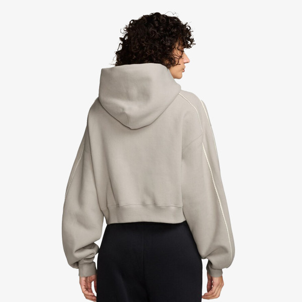 Nike W NK STDO FLC MW CRP SCLOP HDY 