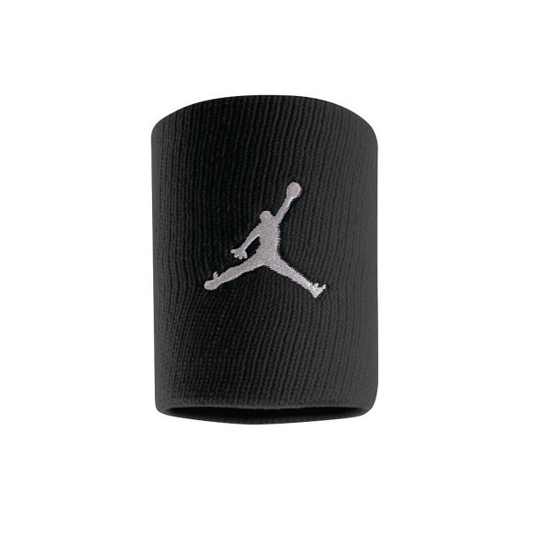 Nike Накитник и лента за глава JORDAN JUMPMAN WRISTBANDS BLACK/WHITE 