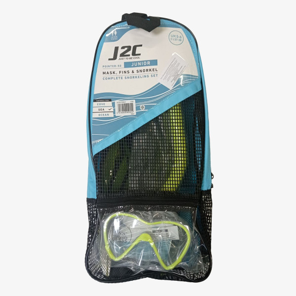 J2C Маски, плавници SET MASK, SNORKEL AND FINS 