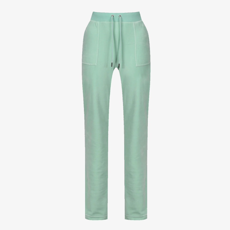 JUICY COUTURE STRAIGHT LEG TRACK PANT WITH POCKET 