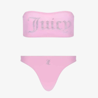 JUICY COUTURE BANDEAU BIKINI TOP 