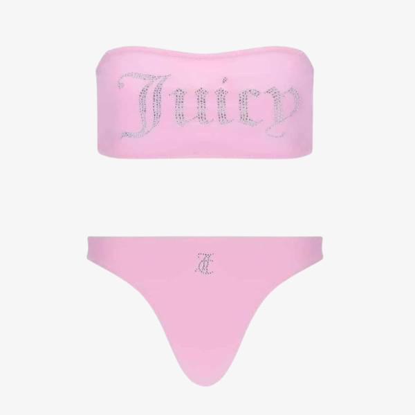 JUICY COUTURE BANDEAU BIKINI TOP 