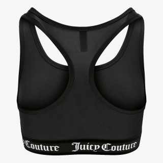 JUICY COUTURE COTTON BRALETTE WITH ELASTIC 