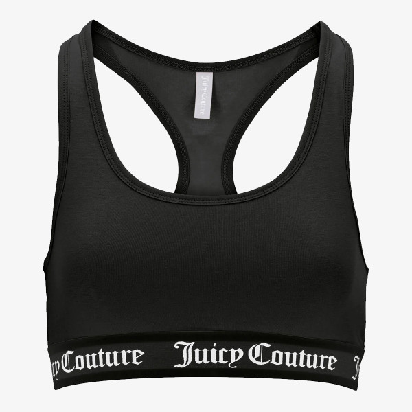 JUICY COUTURE COTTON BRALETTE WITH ELASTIC 