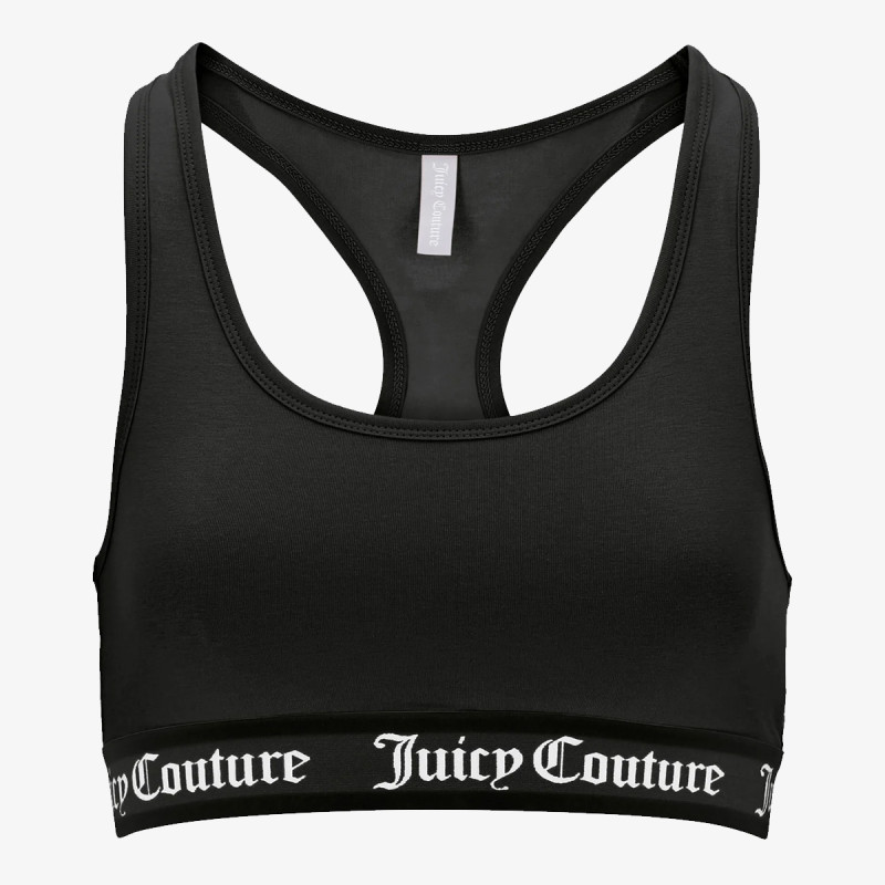 JUICY COUTURE COTTON BRALETTE WITH ELASTIC 