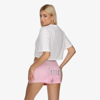 JUICY COUTURE 3D CROPPED TEE 
