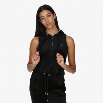 JUICY COUTURE GILLY VELOUR GILET 