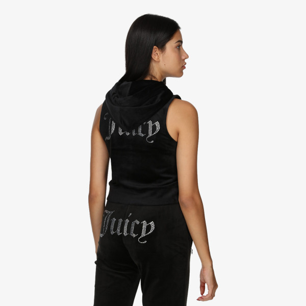 JUICY COUTURE Gilly Velour Gilet 