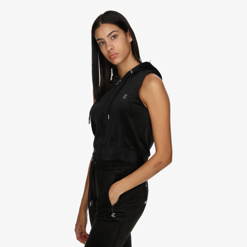 JUICY COUTURE Gilly Velour Gilet 