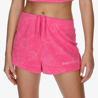 JUICY COUTURE TAMIA TOWELLING SHORTS 