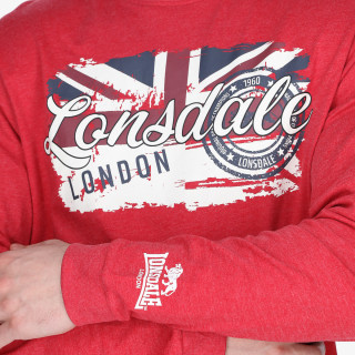 Lonsdale Тениска с дълги ръкави RETRO FLAG T-SHIRT LS 