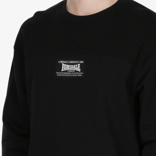 Lonsdale Black London Crewneck 